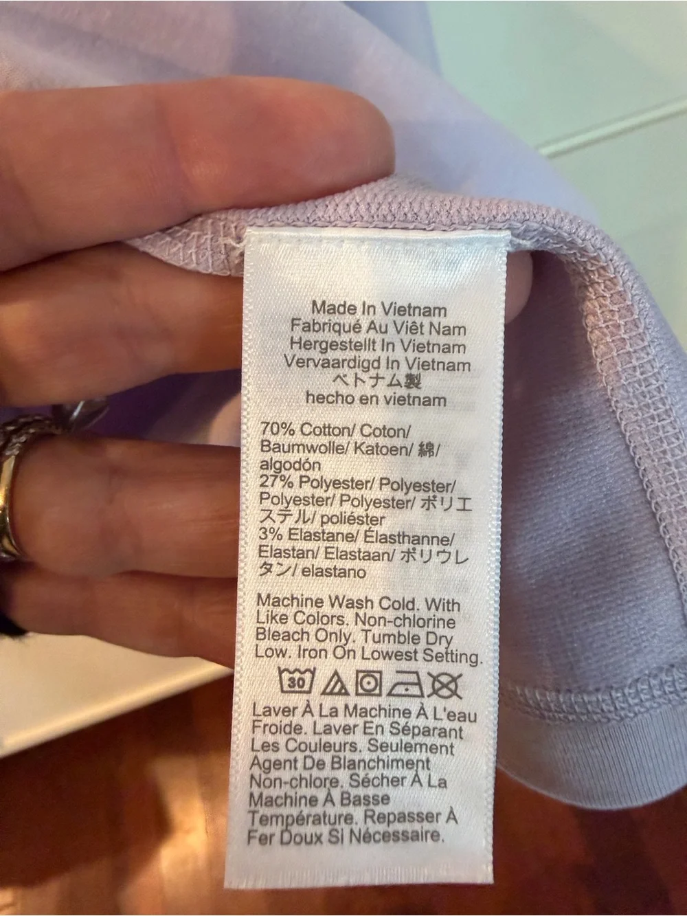 J. Crew Lavender Performance Half-Zip Pullover